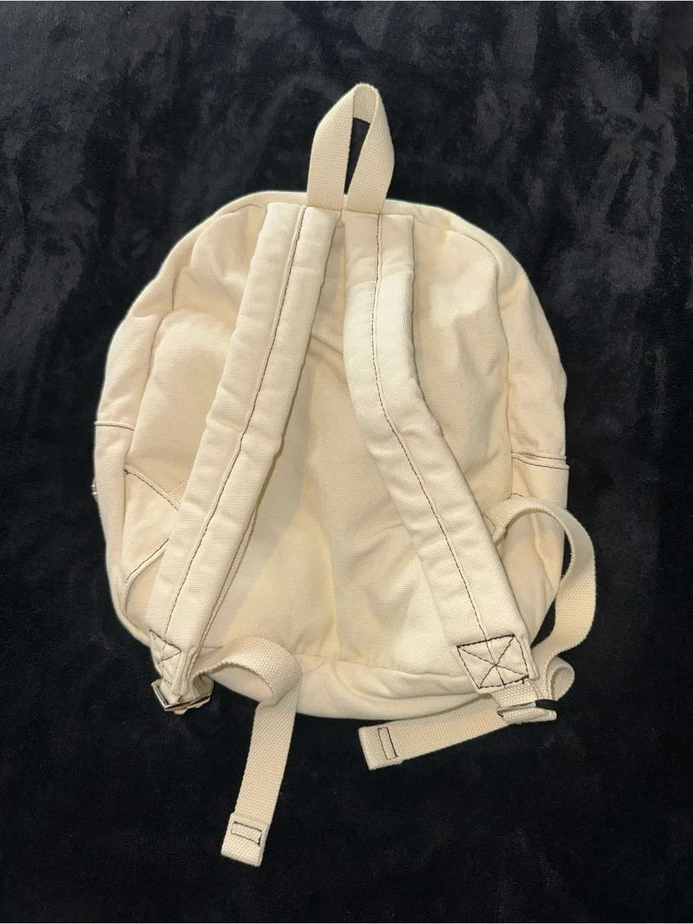 Cream Canvas BDG Backpack